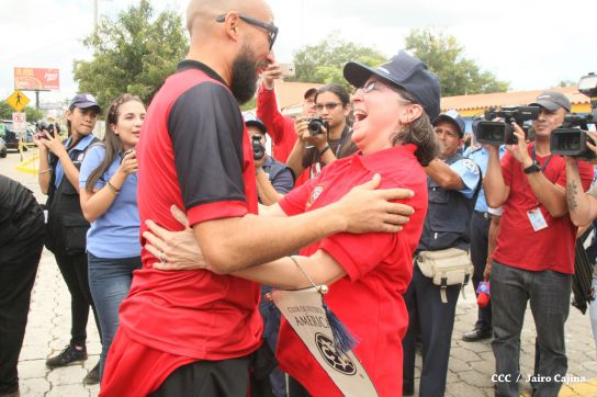 Comisionada Aminta Granera recibe al equipo del Walter Ferreti