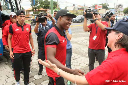 Comisionada Aminta Granera recibe al equipo del Walter Ferreti