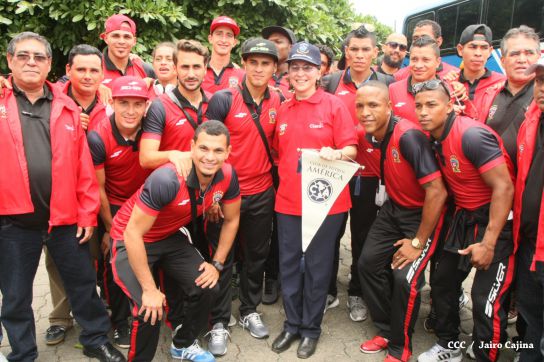 Comisionada Aminta Granera recibe al equipo del Walter Ferreti