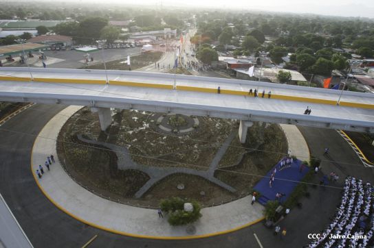 Presidente Daniel inaugura Paso a Desnivel de Rubenia: la Barricada de la Esperanza