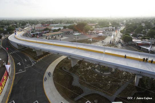Presidente Daniel inaugura Paso a Desnivel de Rubenia: la Barricada de la Esperanza