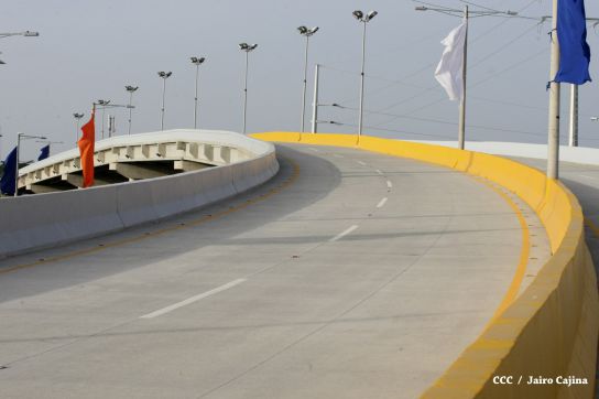 Presidente Daniel inaugura Paso a Desnivel de Rubenia: la Barricada de la Esperanza
