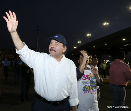 Presidente Daniel inaugura Paso a Desnivel de Rubenia: la Barricada de la Esperanza