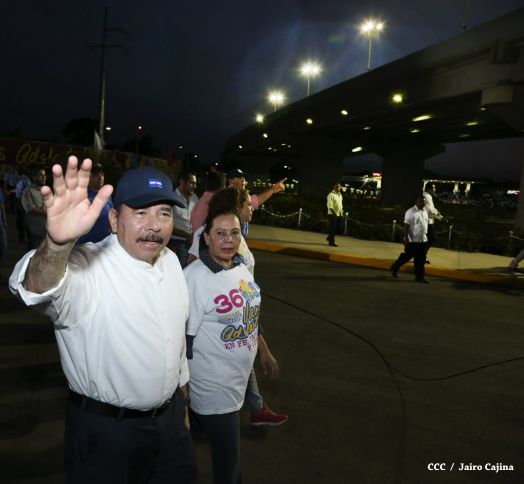 Presidente Daniel inaugura Paso a Desnivel de Rubenia: la Barricada de la Esperanza