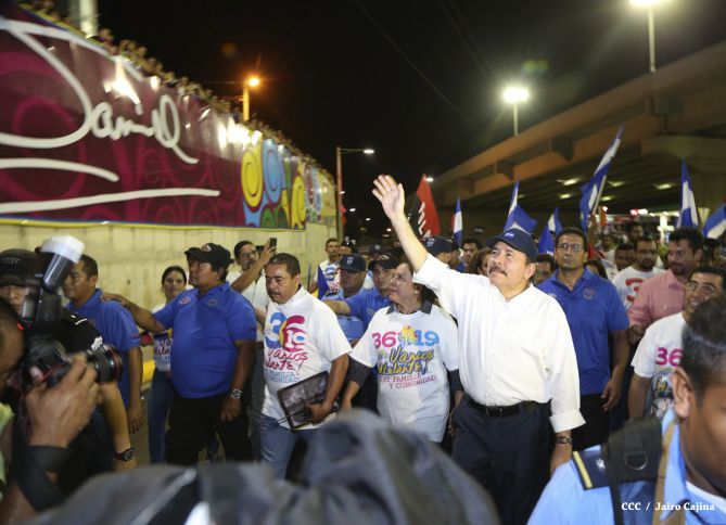 Presidente Daniel inaugura Paso a Desnivel de Rubenia: la Barricada de la Esperanza