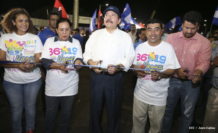 Presidente Daniel inaugura Paso a Desnivel de Rubenia: la Barricada de la Esperanza