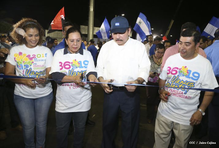 Presidente Daniel inaugura Paso a Desnivel de Rubenia: la Barricada de la Esperanza
