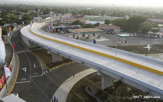 Presidente Daniel inaugura Paso a Desnivel de Rubenia: la Barricada de la Esperanza