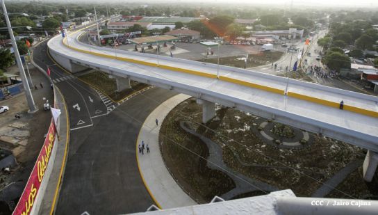 Presidente Daniel inaugura Paso a Desnivel de Rubenia: la Barricada de la Esperanza