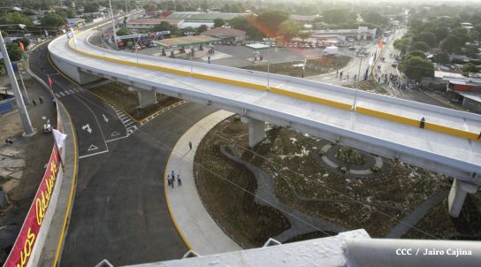 Presidente Daniel inaugura Paso a Desnivel de Rubenia: la Barricada de la Esperanza