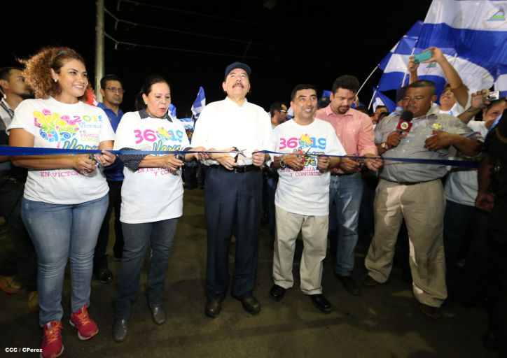 Presidente Daniel inaugura Paso a Desnivel de Rubenia: la Barricada de la Esperanza