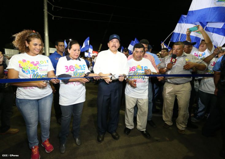 Presidente Daniel inaugura Paso a Desnivel de Rubenia: la Barricada de la Esperanza