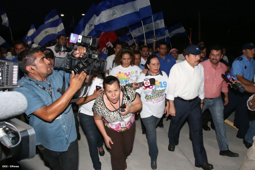 Presidente Daniel inaugura Paso a Desnivel de Rubenia: la Barricada de la Esperanza