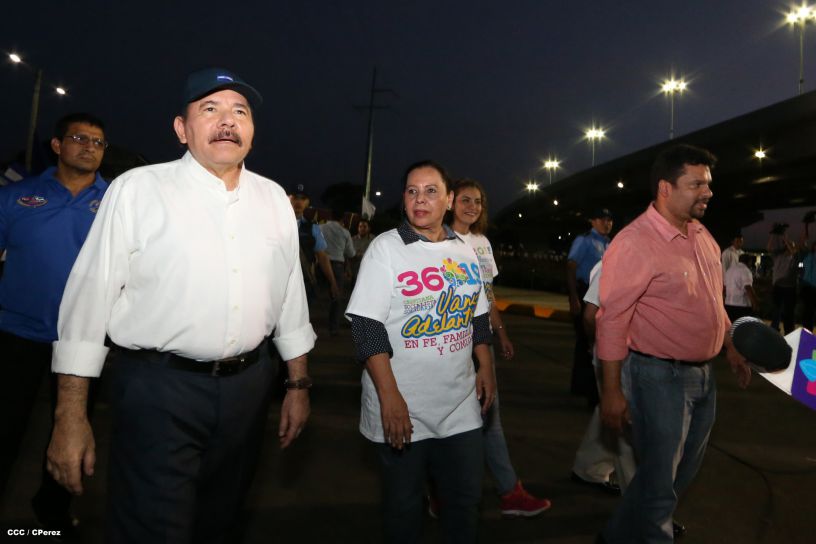 Presidente Daniel inaugura Paso a Desnivel de Rubenia: la Barricada de la Esperanza