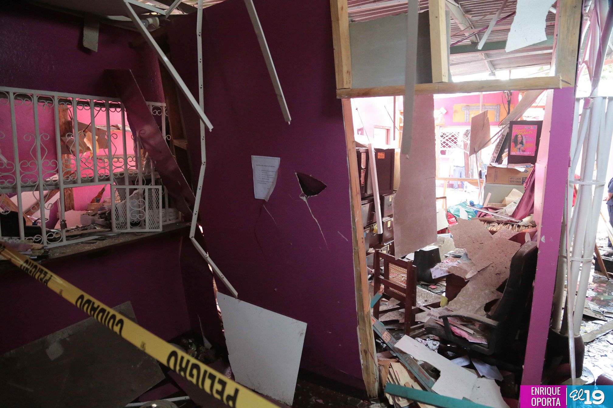 Explosión en pólvora en Alcaldía de Nagarote