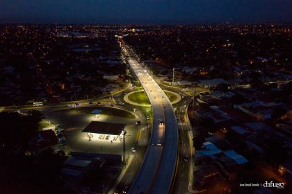 Imágenes Aéreas del Paso a Desnivel "Barricada de la Esperanza" de Rubenia