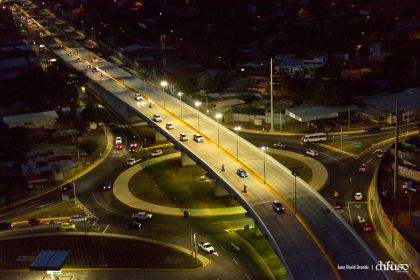 Imágenes Aéreas del Paso a Desnivel "Barricada de la Esperanza" de Rubenia