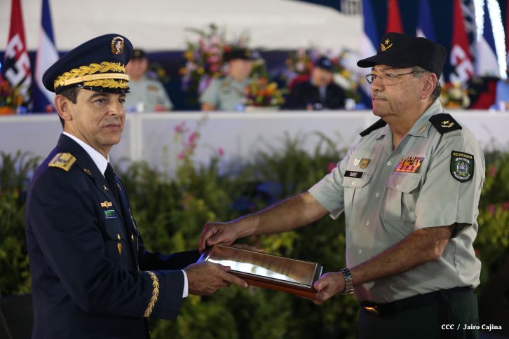 Presidente Daniel encabeza acto del 36 aniversario de constitución del Cuerpo Médico Militar del Ejército de Nicaragua