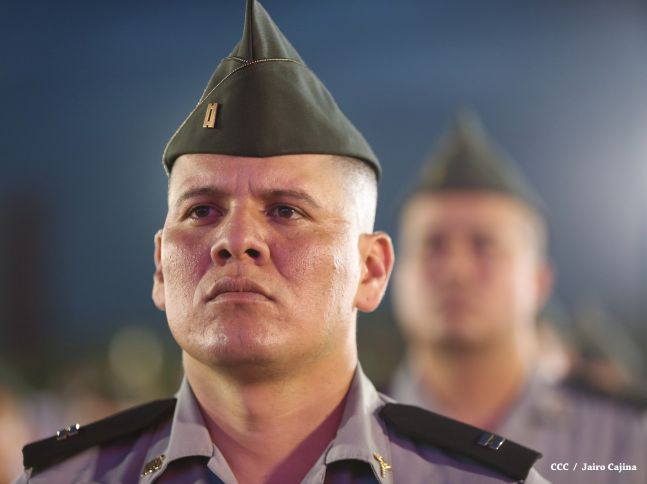 Presidente Daniel encabeza acto del 36 aniversario de constitución del Cuerpo Médico Militar del Ejército de Nicaragua