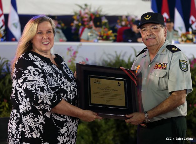 Presidente Daniel encabeza acto del 36 aniversario de constitución del Cuerpo Médico Militar del Ejército de Nicaragua