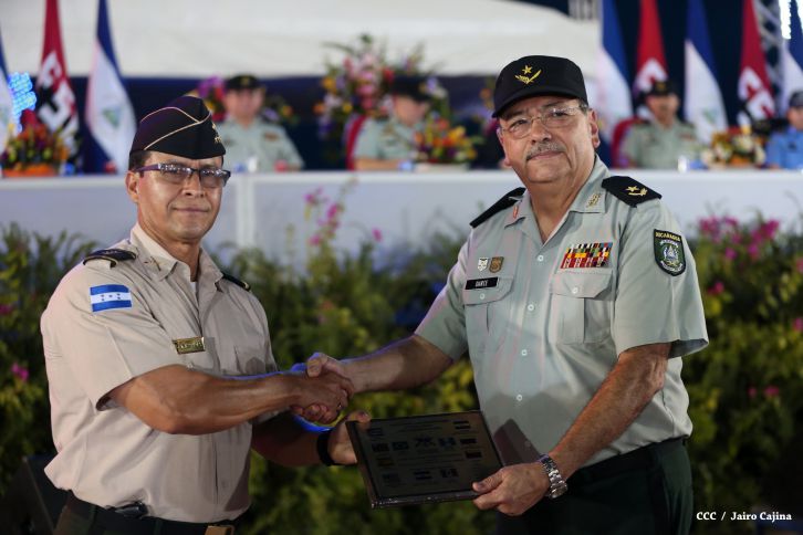 Presidente Daniel encabeza acto del 36 aniversario de constitución del Cuerpo Médico Militar del Ejército de Nicaragua