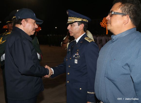 Presidente Daniel encabeza acto del 36 aniversario de constitución del Cuerpo Médico Militar del Ejército de Nicaragua