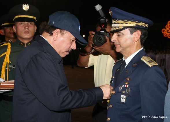 Presidente Daniel encabeza acto del 36 aniversario de constitución del Cuerpo Médico Militar del Ejército de Nicaragua