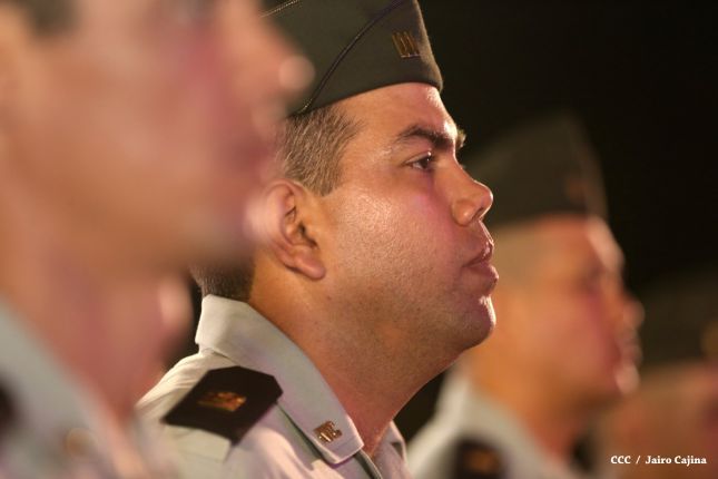 Presidente Daniel encabeza acto del 36 aniversario de constitución del Cuerpo Médico Militar del Ejército de Nicaragua