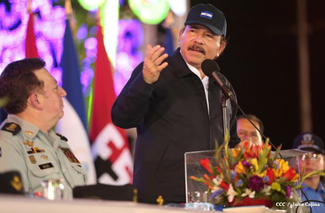 Presidente Daniel encabeza acto del 36 aniversario de constitución del Cuerpo Médico Militar del Ejército de Nicaragua