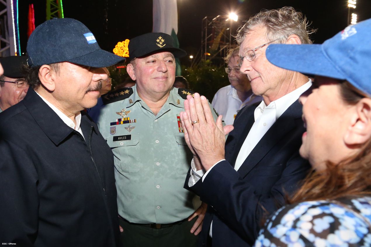 Presidente Daniel encabeza acto del 36 aniversario de constitución del Cuerpo Médico Militar del Ejército de Nicaragua