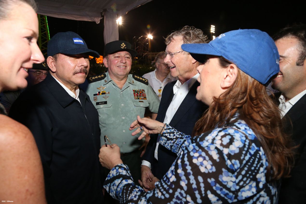 Presidente Daniel encabeza acto del 36 aniversario de constitución del Cuerpo Médico Militar del Ejército de Nicaragua