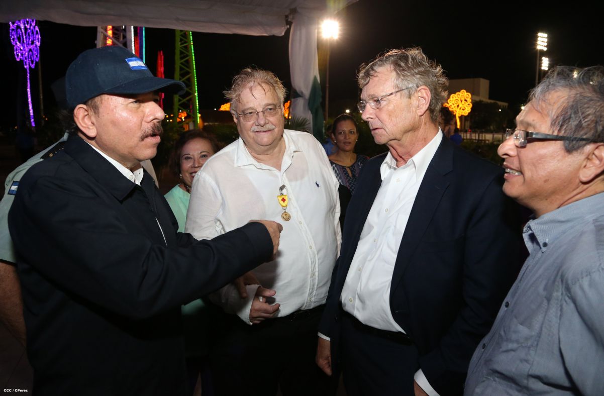 Presidente Daniel encabeza acto del 36 aniversario de constitución del Cuerpo Médico Militar del Ejército de Nicaragua