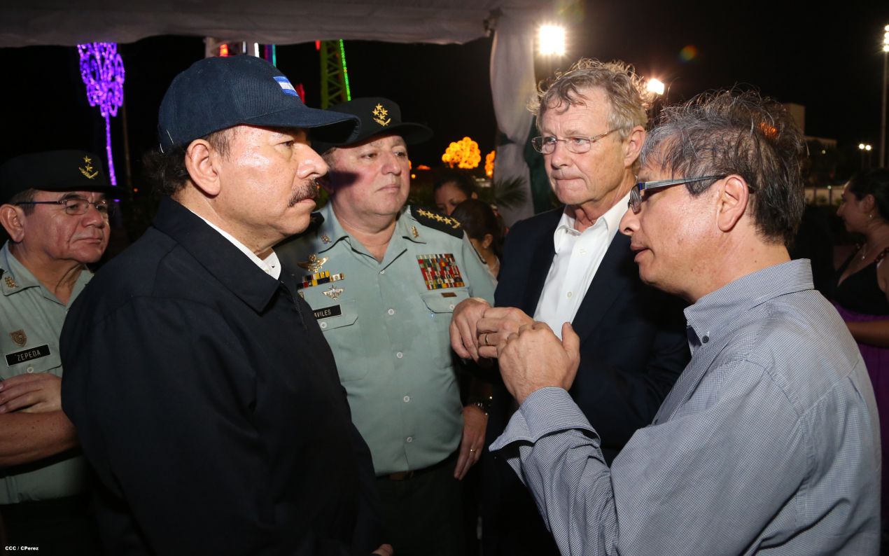 Presidente Daniel encabeza acto del 36 aniversario de constitución del Cuerpo Médico Militar del Ejército de Nicaragua