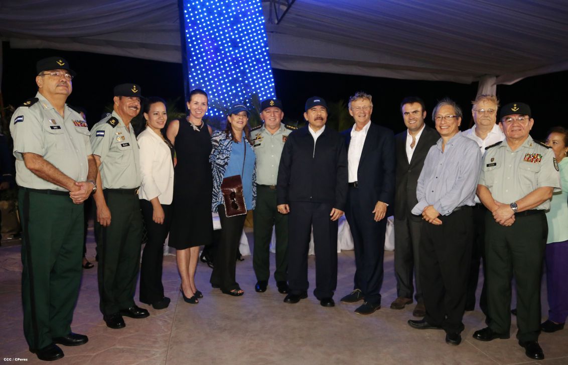 Presidente Daniel encabeza acto del 36 aniversario de constitución del Cuerpo Médico Militar del Ejército de Nicaragua