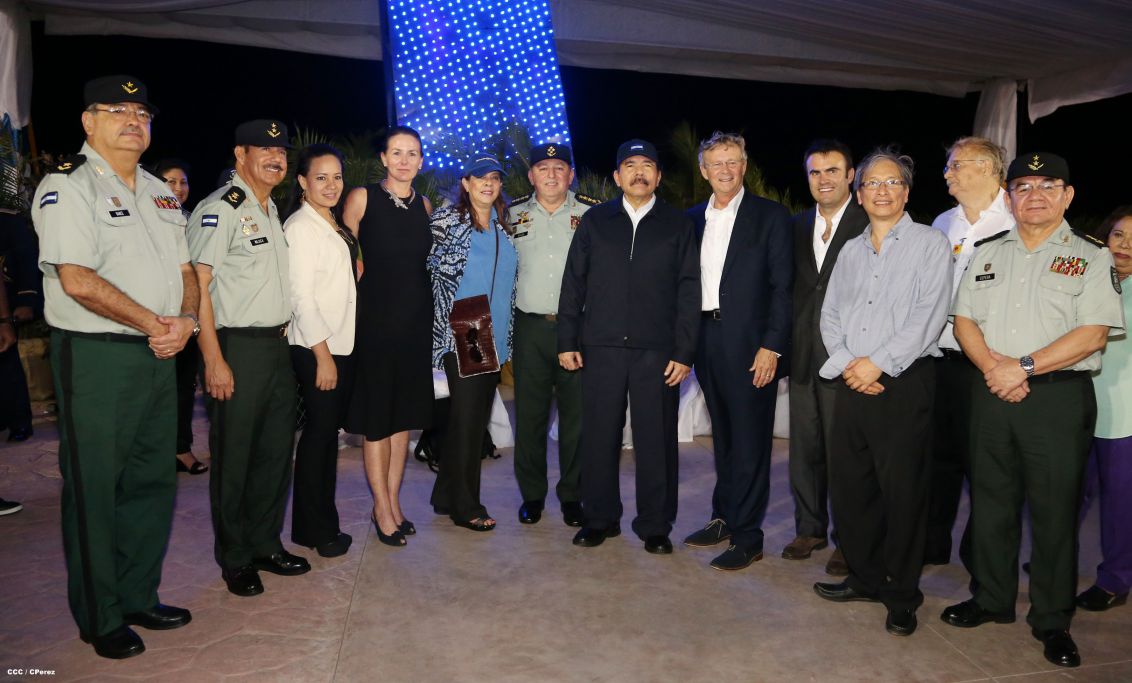 Presidente Daniel encabeza acto del 36 aniversario de constitución del Cuerpo Médico Militar del Ejército de Nicaragua