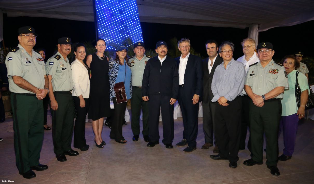 Presidente Daniel encabeza acto del 36 aniversario de constitución del Cuerpo Médico Militar del Ejército de Nicaragua