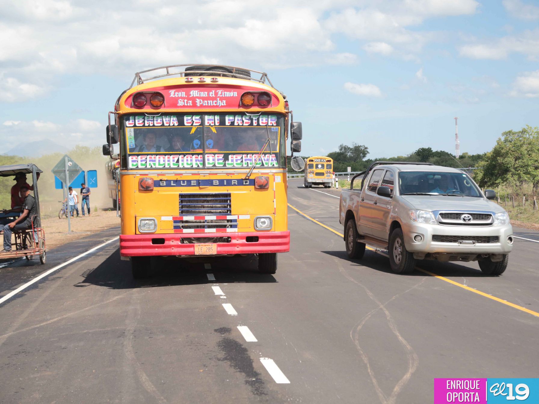 Gobierno Sandinista inaugura carretera La Paz Centro-Malpaisillo