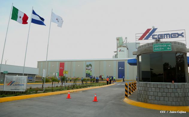 Presidente Daniel inaugura nueva planta de CEMEX en Nicaragua