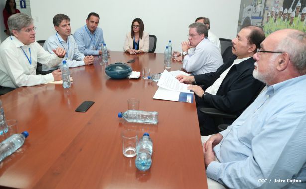 Presidente Daniel inaugura nueva planta de CEMEX en Nicaragua