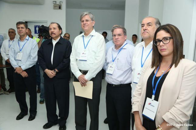 Presidente Daniel inaugura nueva planta de CEMEX en Nicaragua