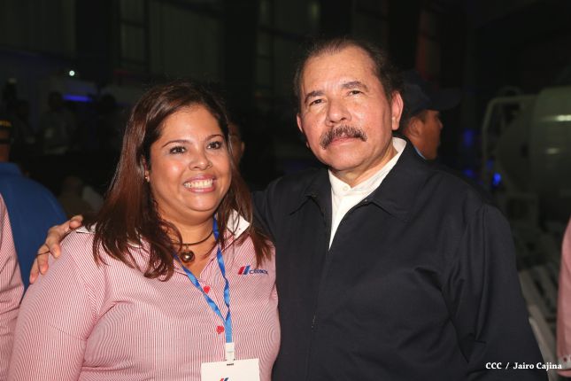 Presidente Daniel inaugura nueva planta de CEMEX en Nicaragua