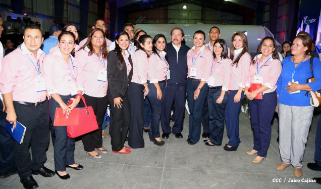 Presidente Daniel inaugura nueva planta de CEMEX en Nicaragua