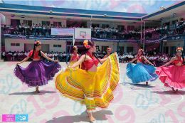 Instituto República de Argentina inaugura el mes patrio