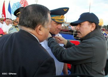 Desfile militar Pueblo-Ejército en Plaza de la Fé "Juan Pablo II"