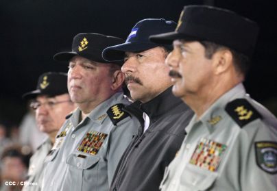 Desfile militar Pueblo-Ejército en Plaza de la Fé "Juan Pablo II"