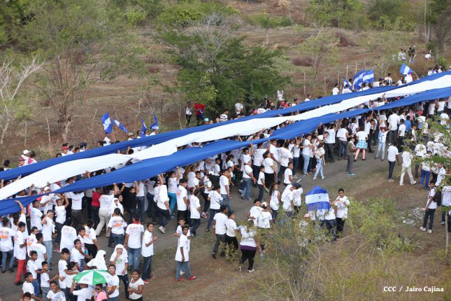 Miles de Jóvenes expresan su Orgullo de ser nicaragüenses en spot en homenaje a la Patria