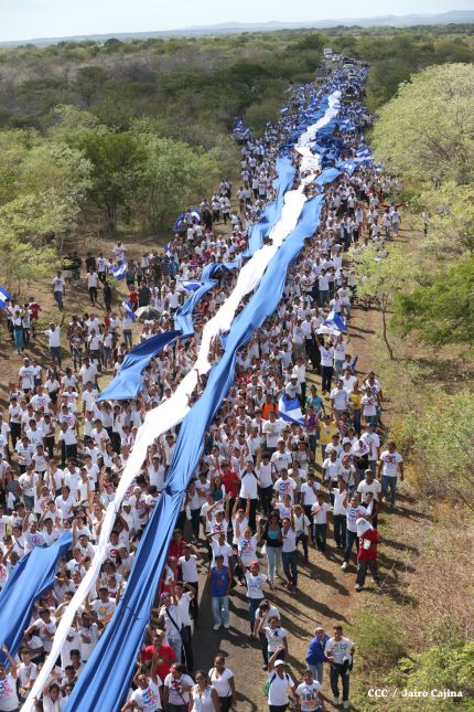Miles de Jóvenes expresan su Orgullo de ser nicaragüenses en spot en homenaje a la Patria
