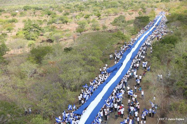 Miles de Jóvenes expresan su Orgullo de ser nicaragüenses en spot en homenaje a la Patria