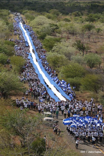 Miles de Jóvenes expresan su Orgullo de ser nicaragüenses en spot en homenaje a la Patria