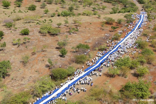 Miles de Jóvenes expresan su Orgullo de ser nicaragüenses en spot en homenaje a la Patria